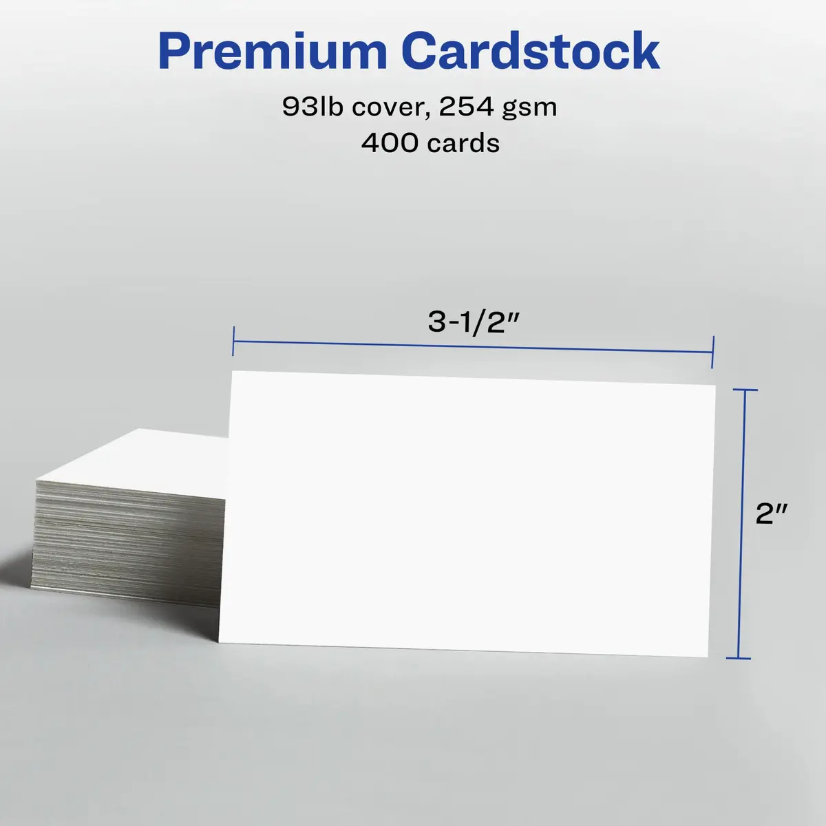 Avery Clean Edge Printable Business Cards 400 Count (2" x 3.5") | Inkjet Printer Optimized - view 7