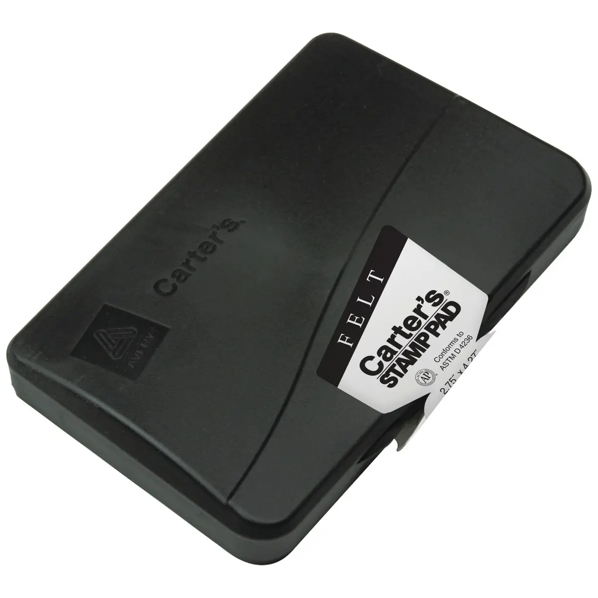 Avery Carter's Felt Stamp Pad 2.75" x 4.27" Uninked | Craft & Office Use, Refillable - main product image