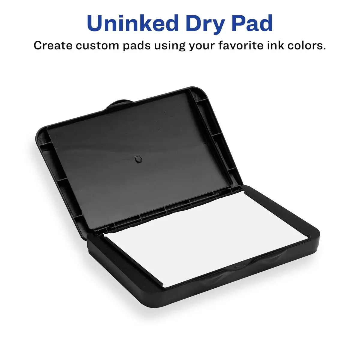 Avery Carter's Felt Stamp Pad 2.75" x 4.27" Uninked | Craft & Office Use, Refillable - view 2