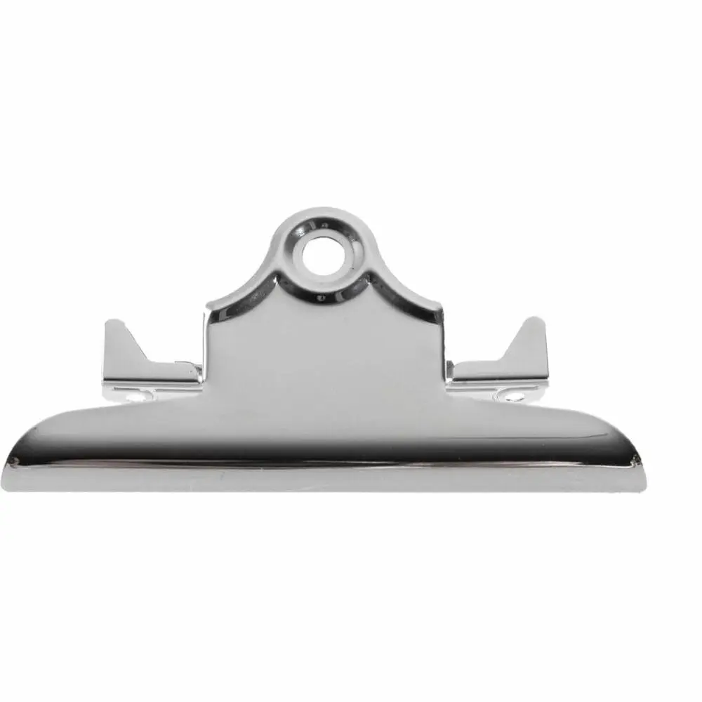 Business Source Metal Clip for Clipboards, 1 Count (2.54 cm) | Holds Paper Securely - main product image