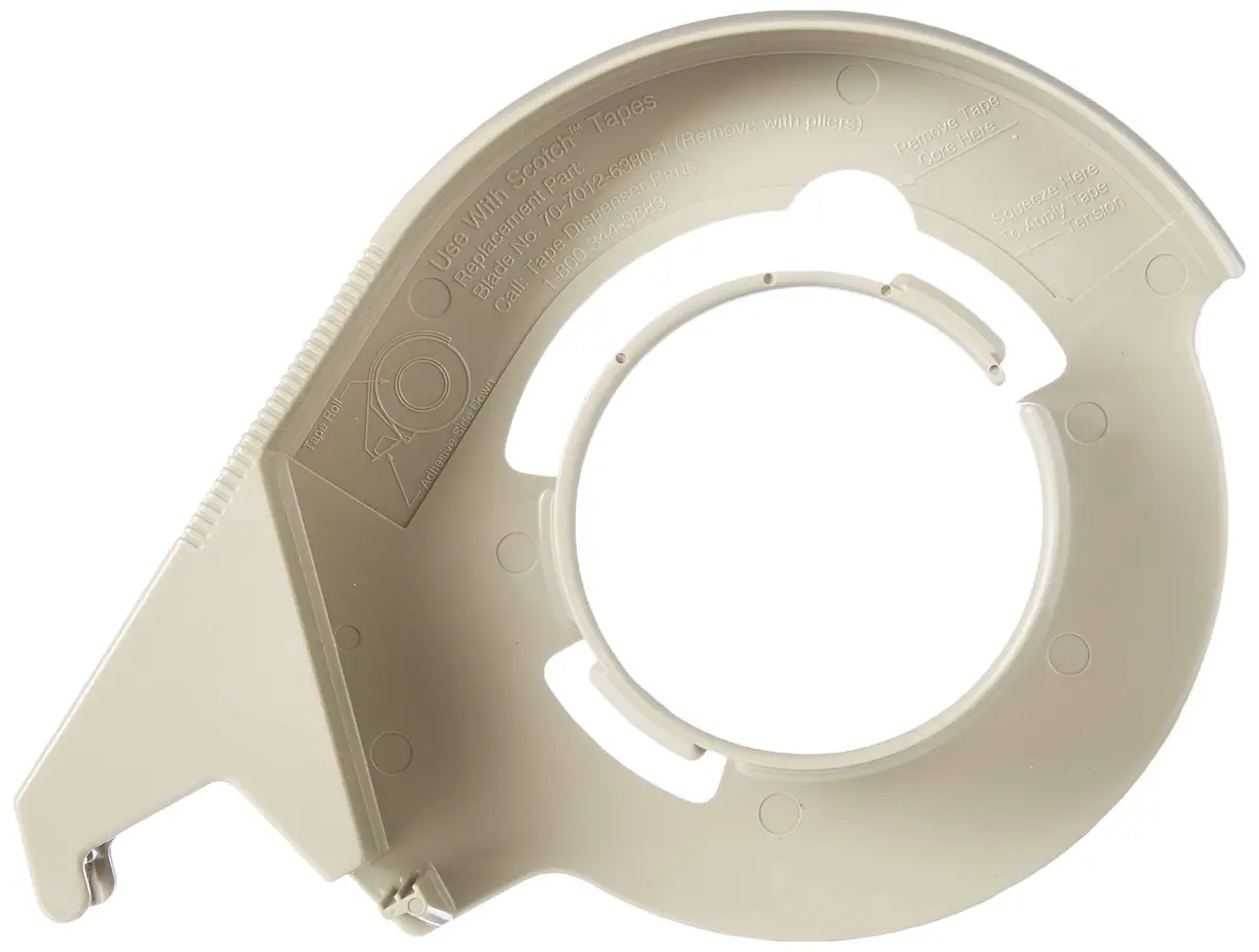 Scotch Filament Tape Hand Dispenser H12 | Tension Control for Narrow Rolls, Gray - view 2