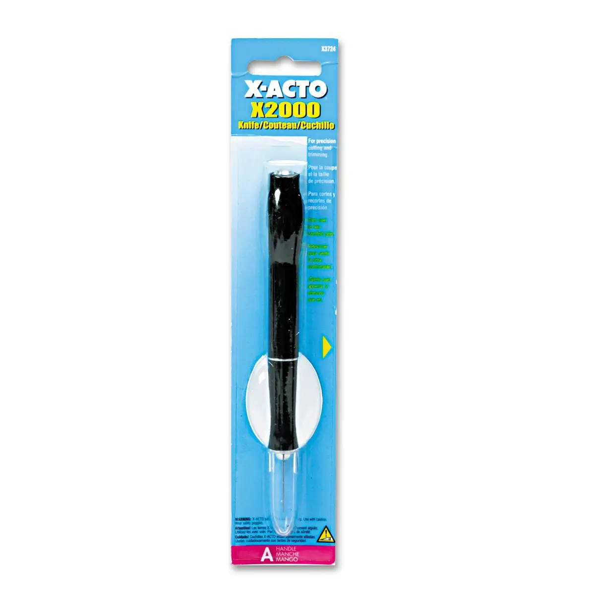 X-Acto X2000 No-Roll Rubber Barrel Knife 8.75in | Precision & Safety - view 2