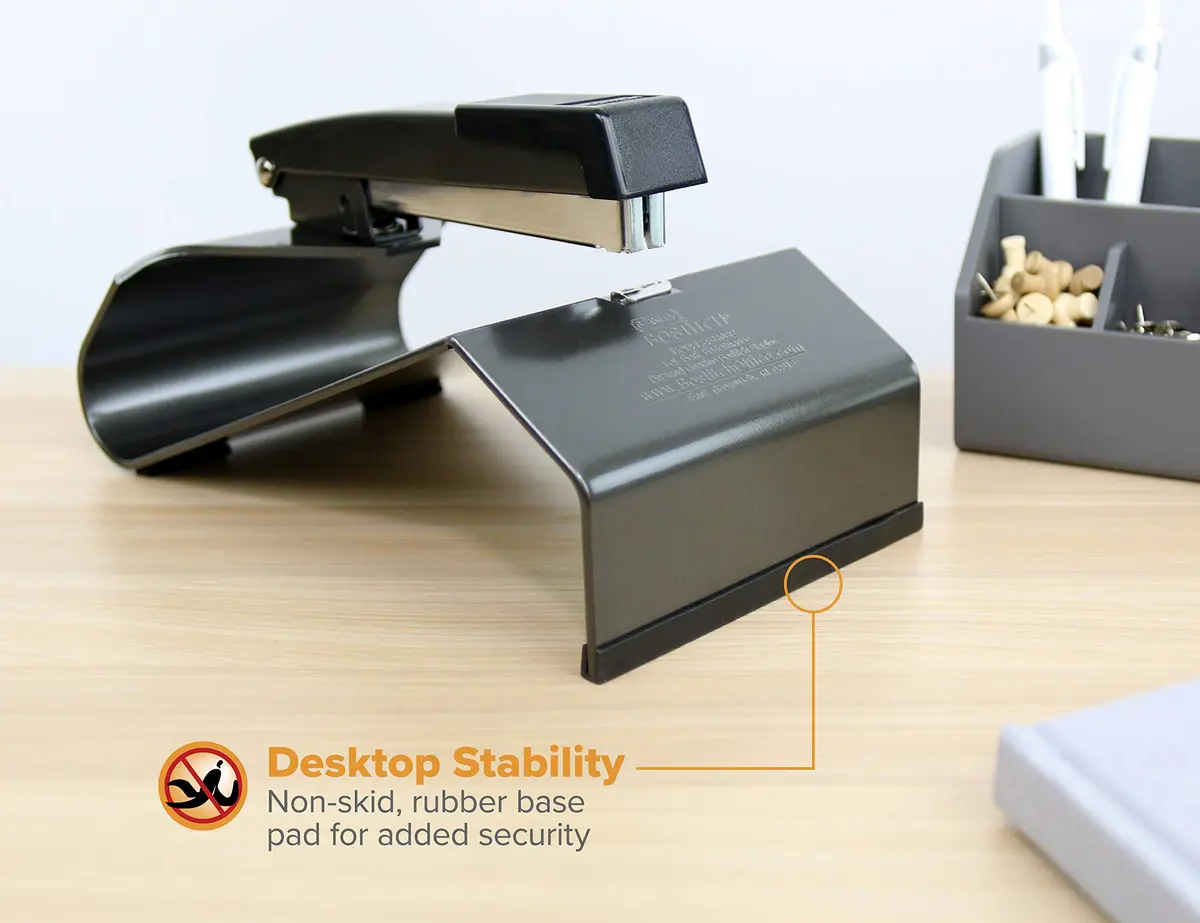 Bostitch Office No-Jam Booklet Stapler, 20 Sheets | No-Jam Technology, Durable Metal - view 4
