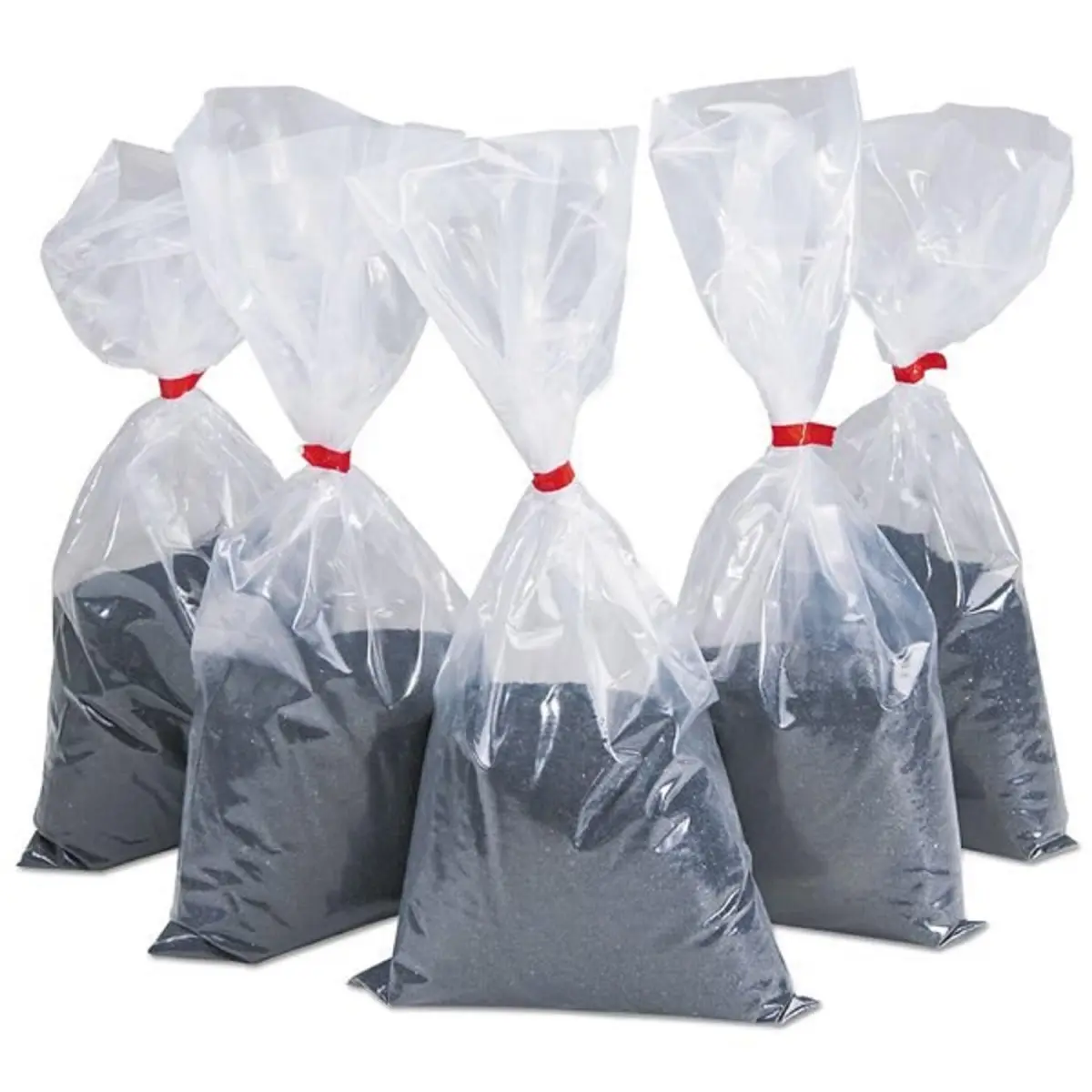 Rubbermaid Commercial Products Smokers Station Sand Refill | Silica Sand for Smoking Management (5 lb bags, Black) - main product image