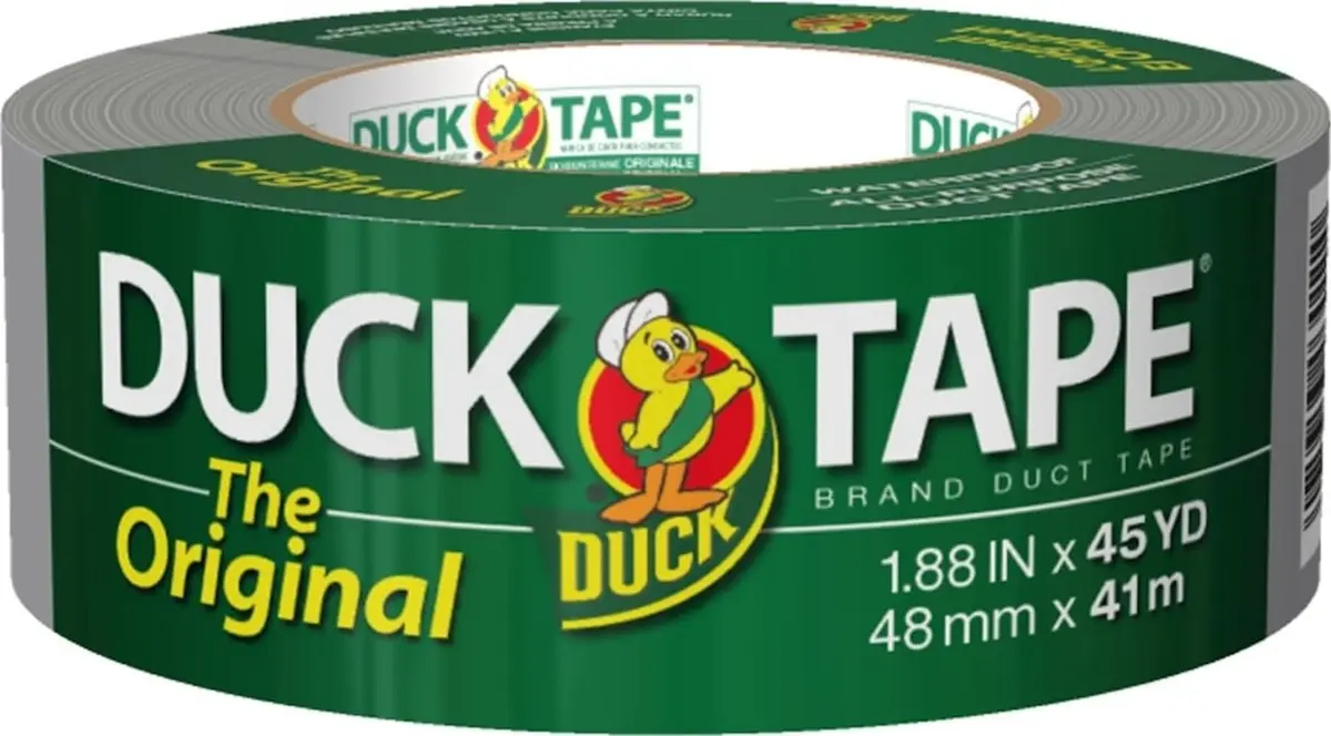 Duck Brand Original Duct Tape Silver 45 Yard Roll | Heavy Duty Waterproof Tape - main product image