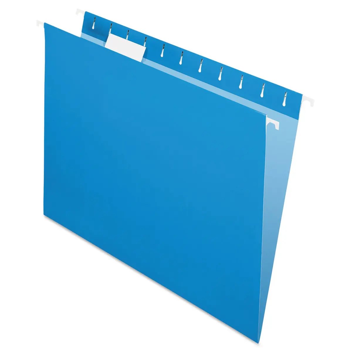 Pendaflex Recycled Hanging Folders Letter Size | Blue 1/5 Cut, 25/Box - main product image