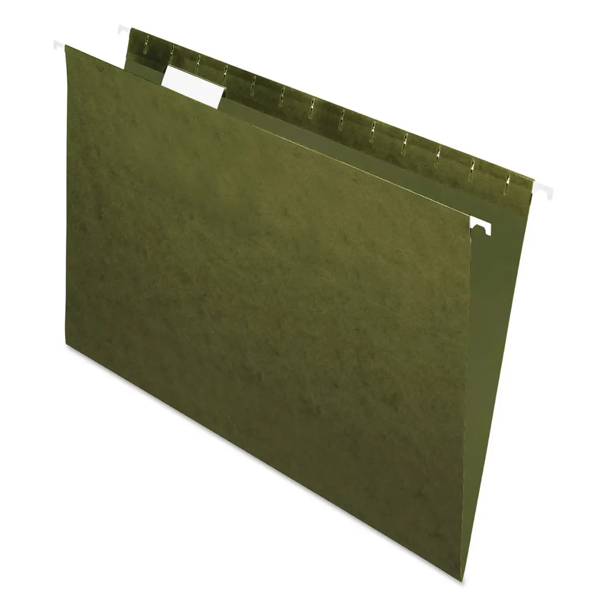 Pendaflex Recycled Hanging File Folders, 25 Pack, Green, Legal Size (21.6 x 35.6 cm) | Eco-Friendly Organization - main product image