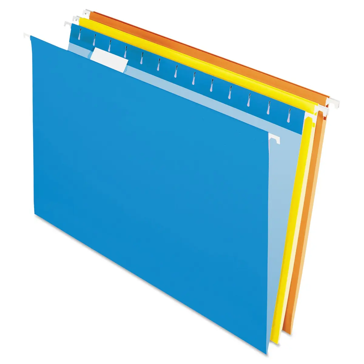 Pendaflex Recycled Hanging Folders Legal Size Assorted Colors 25/BX | Eco-Friendly, Color-Coded Filing - main product image