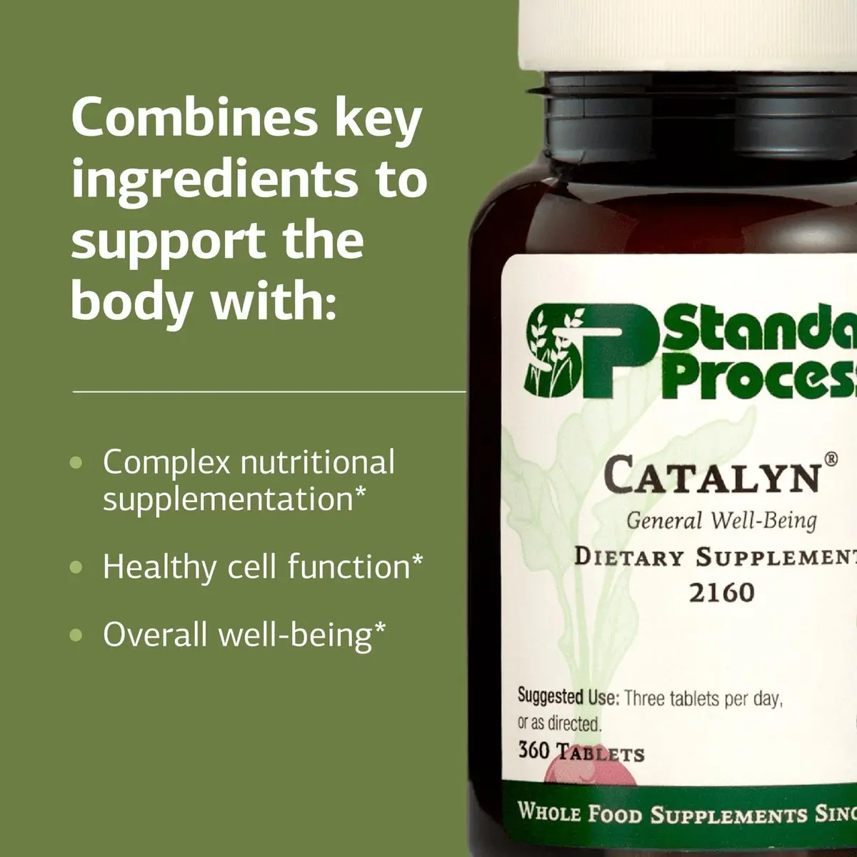 Standard Process Catalyn 360 Tablets | Whole Food Support for General Wellbeing - view 4