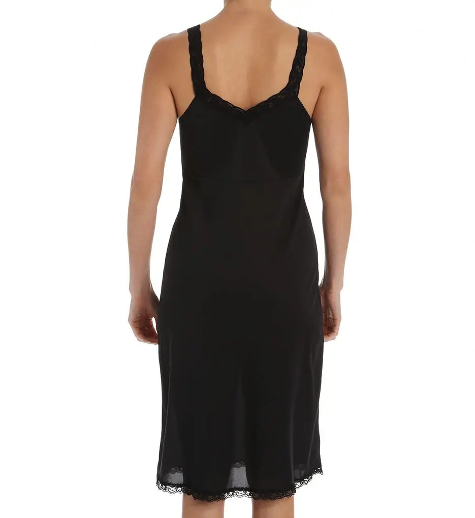 Shadowline Full Slip 24" Black Size 42 | Silky Nylon, Light & Comfortable — Ivory / 36 - view 4
