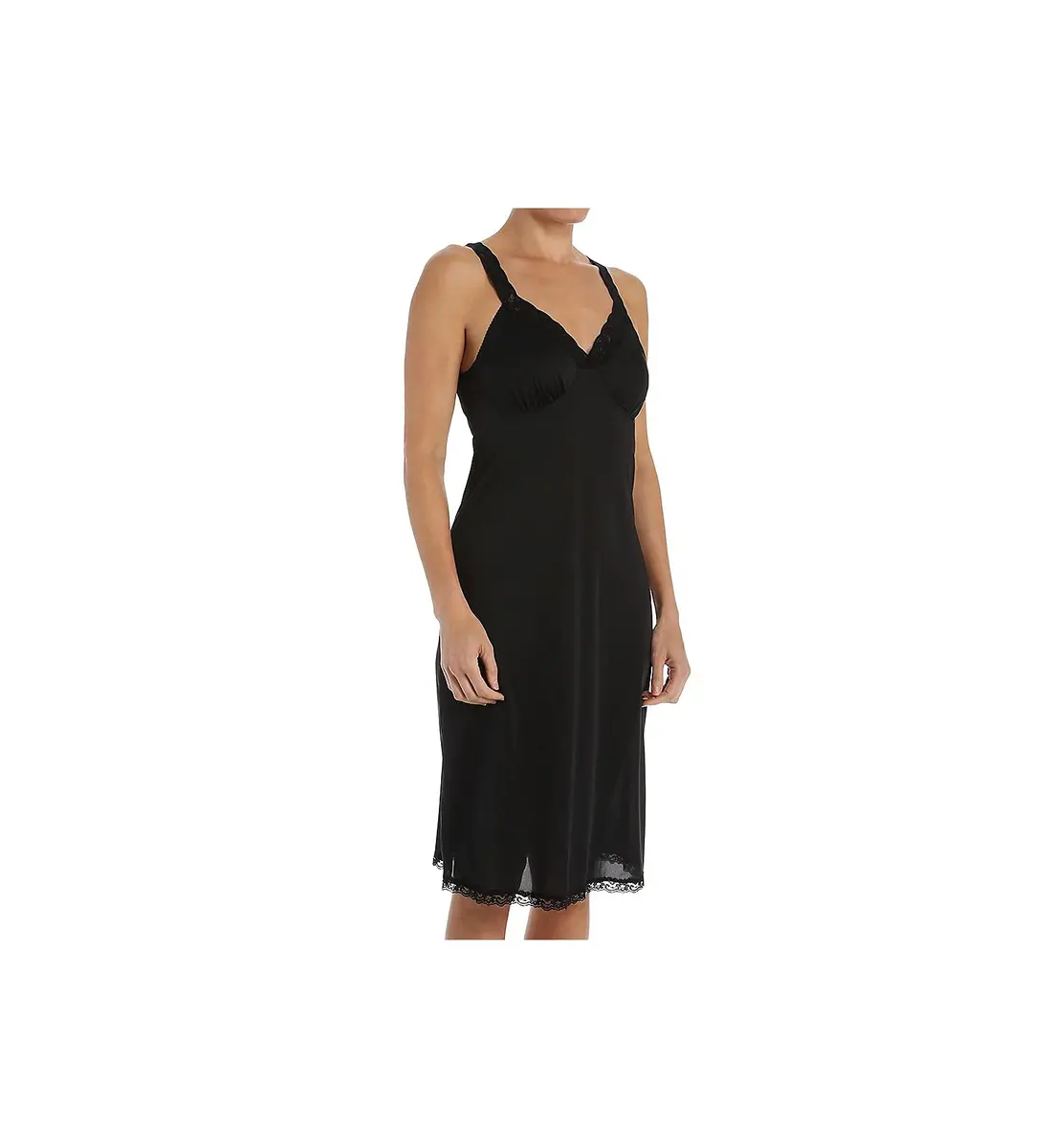 Shadowline Women's Daywear 34 Black Full Slip | Supportive, Light & Versatile - main product image
