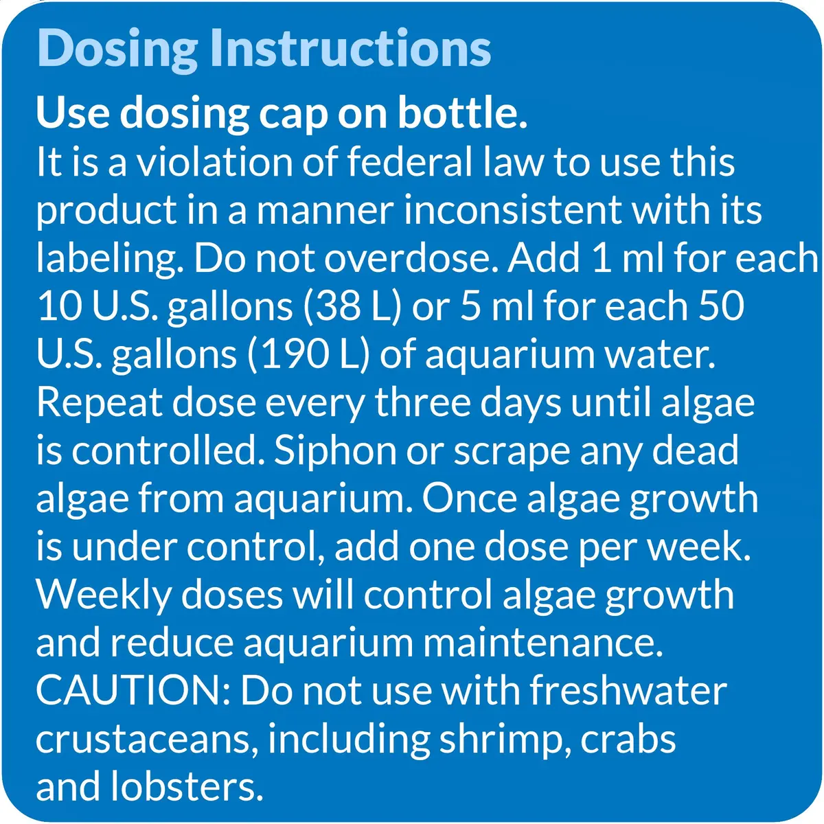 API ALGAEFIX Algae Control 237ml (8 Fl Oz) | Controls Green Water, Hair & String Algae - view 6
