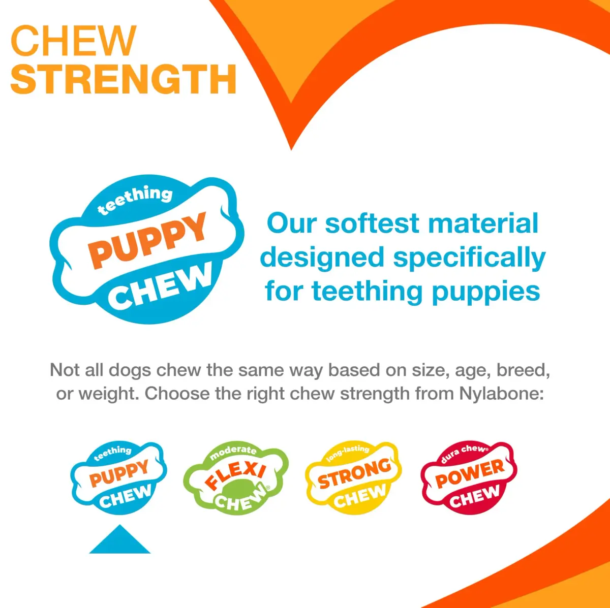 Nylabone Puppy Chew Teething Keys Dog Chew Toy, Bacon Flavor, X-Small | Soothes Gums, Cleans Teeth - view 5