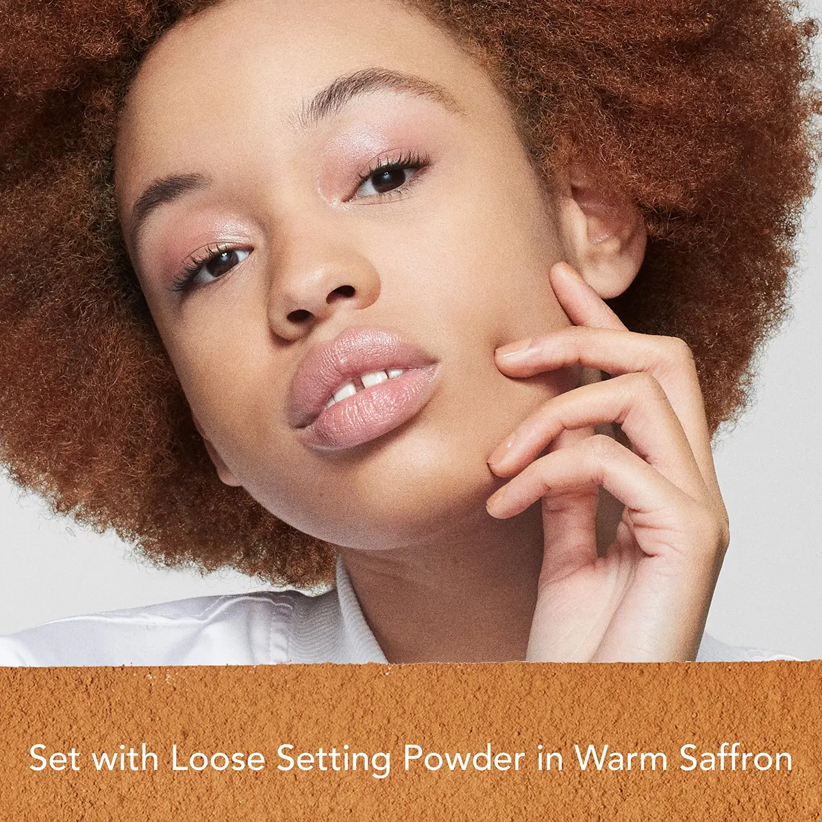 Dermablend Loose Setting Powder, Warm Saffron 1 Oz | Flawless Matte Finish for All Skin Types - view 3