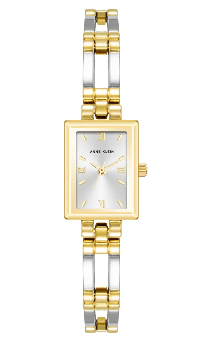 Anne Klein Women's 16mm Two-Tone Dress Watch with Roman Numerals | Water-Resistant 30M - main product image