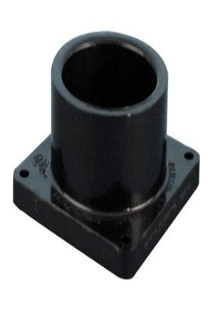 Valterra T1005-1 Sewer Slip Socket Fitting, Black | 1.5" Slip Hub x 1.9" ID x 2.38" OD - main product image