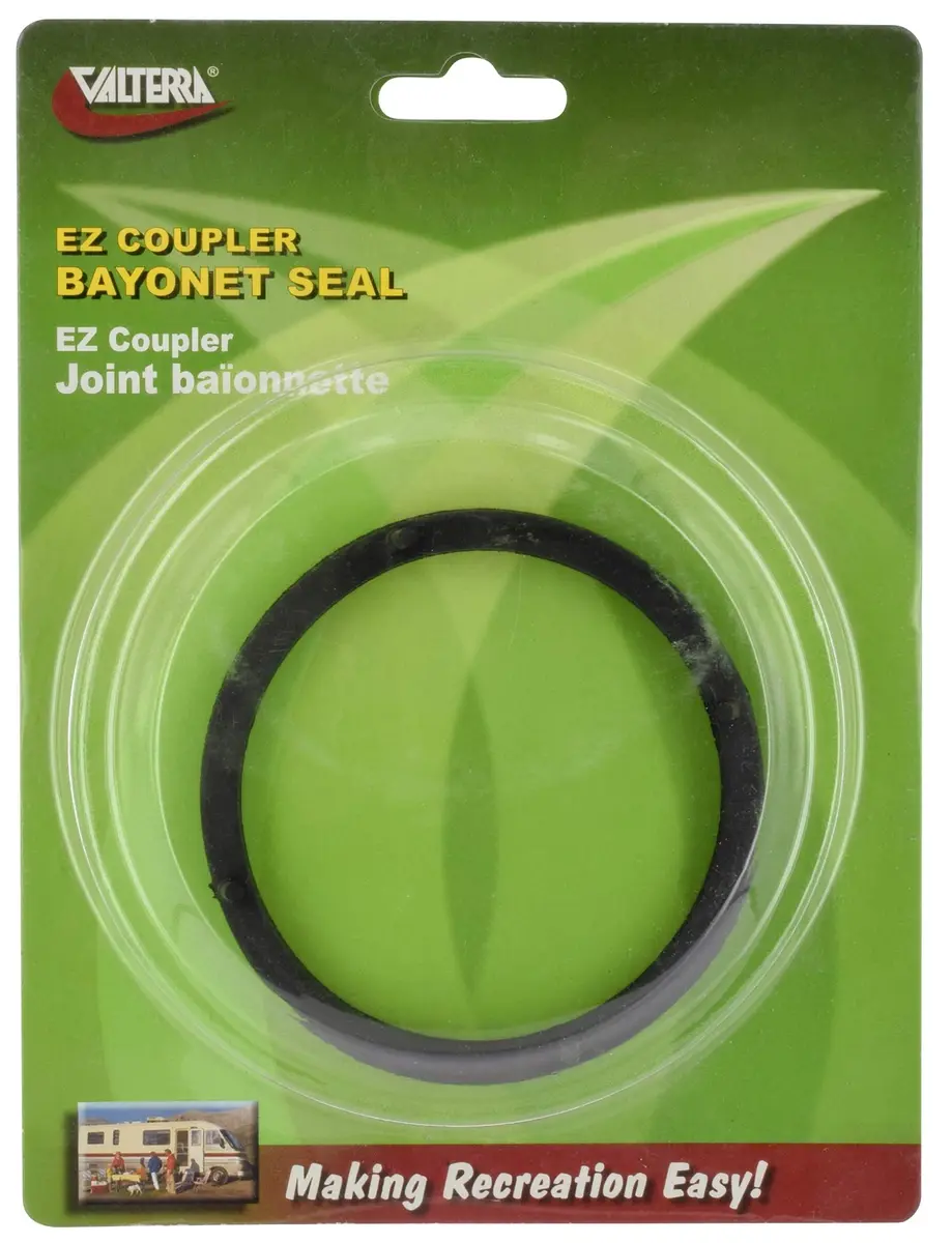Valterra EZ Coupler Seal | Leak-Proof Drain Valve Adapter, Red, 1 Pack - view 2
