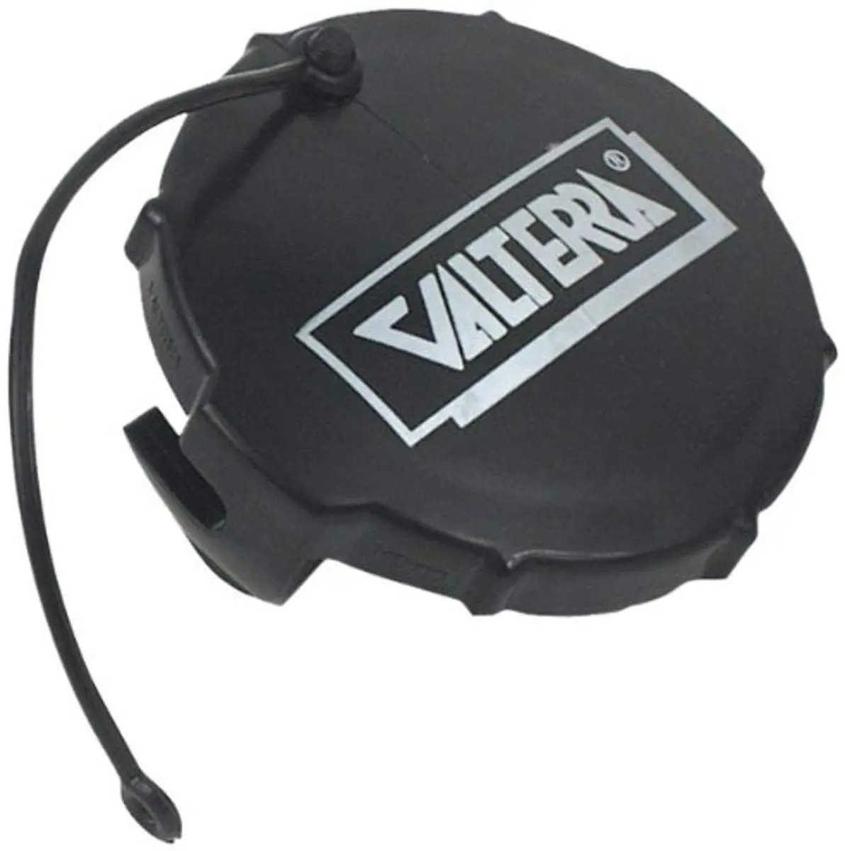 Valterra T1020 3" Black Termination Cap with Bayonet Hook | RV Waste Valve Cap for Secure, Leak-Proof Connections - main product image