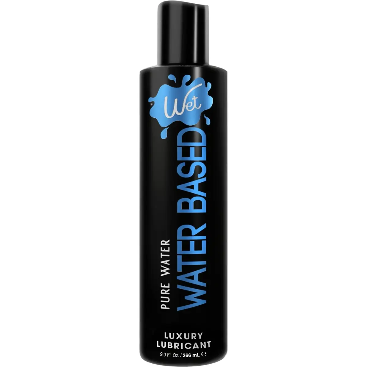 Wet Silver Water-Based Lubricant 266ml (9 fl oz) | Long-Lasting, Original Formula - main product image
