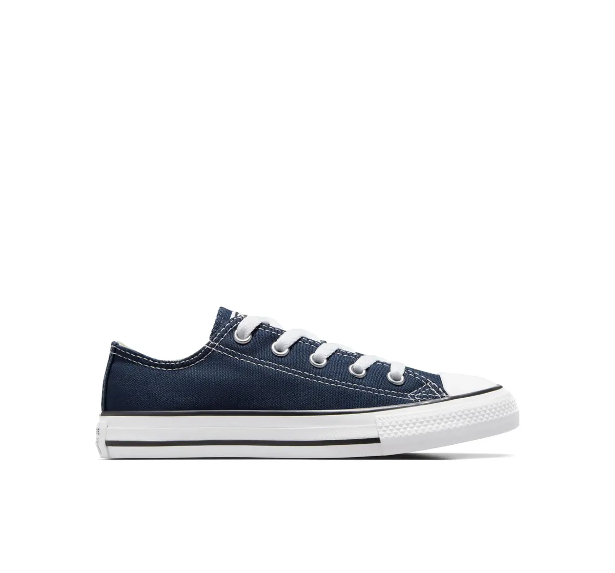Converse Chuck Taylor All Star Core Ox Little Kid Navy 12 | Classic Canvas & Foam Support - view 2