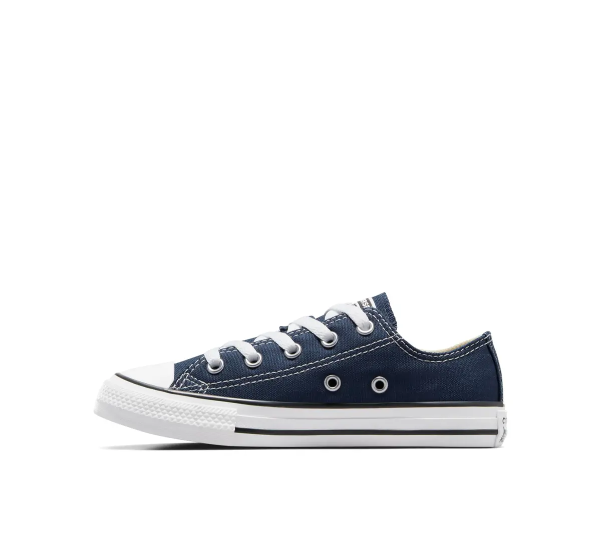 Converse Chuck Taylor All Star Core Ox Little Kid Navy 12 | Classic Canvas & Foam Support - view 3