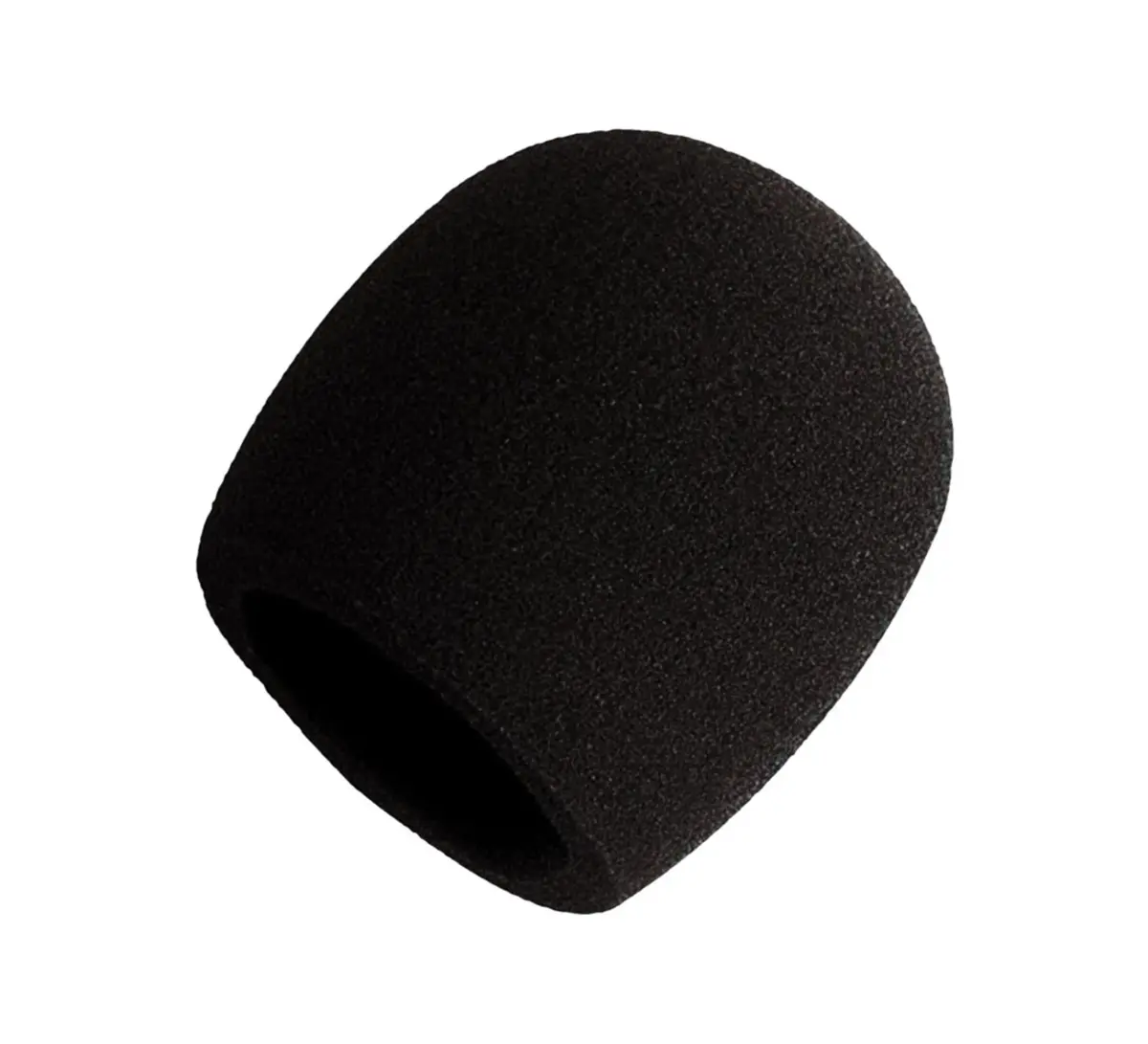 Shure A58WS-BLK Foam Windscreen for Ball Microphones | Reduces Wind & Breath Noise - main product image