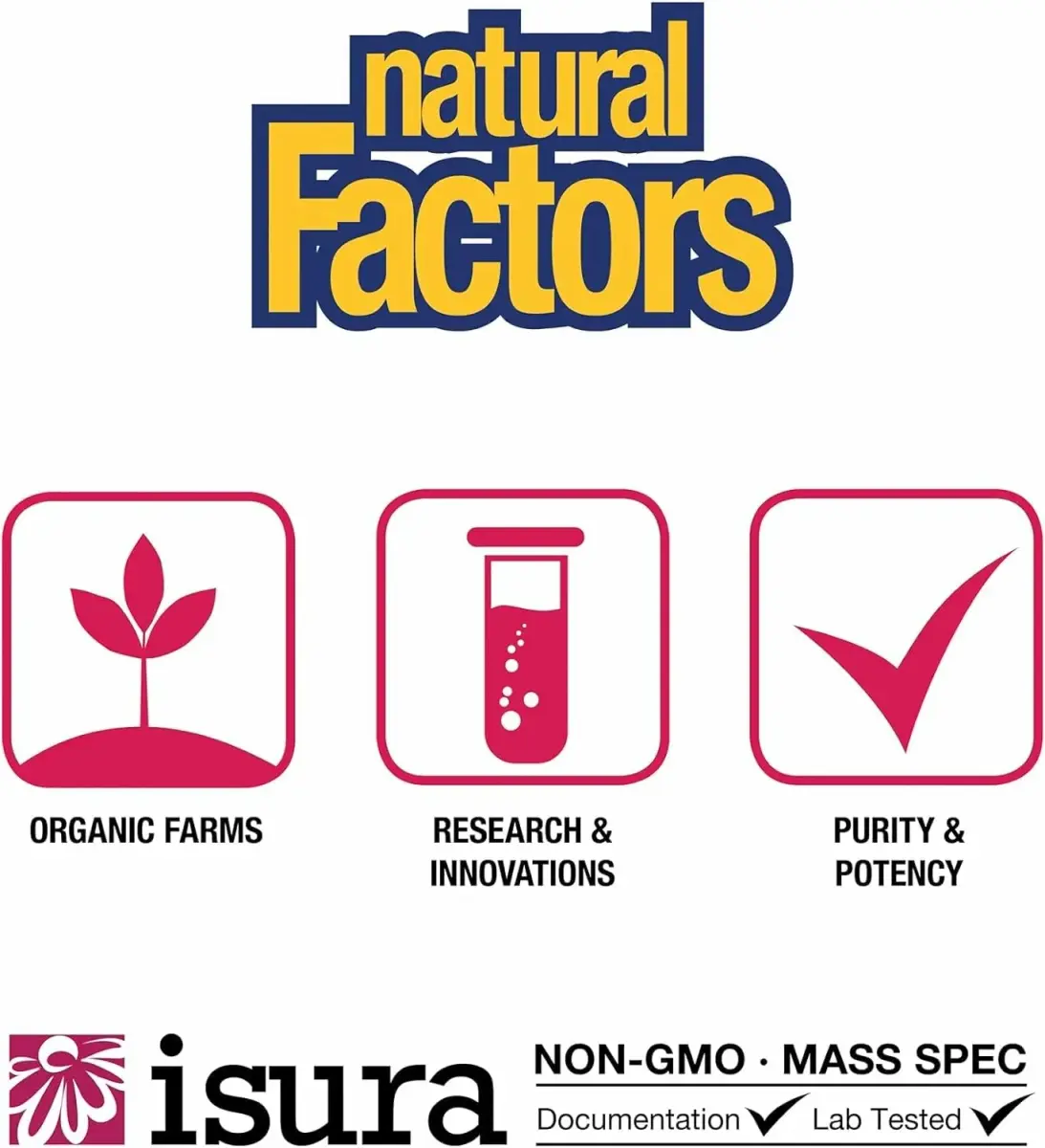 Natural Factors Grape Seed Extract 100 mg 90 Vegetarian Capsules | Antioxidant Support for Circulation & Eye Health - view 8
