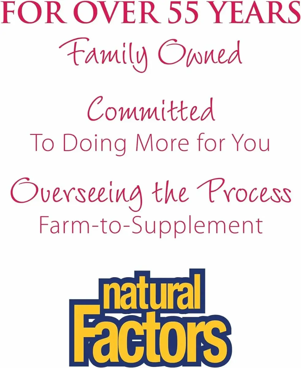 Natural Factors Grape Seed Extract 100 mg 90 Vegetarian Capsules | Antioxidant Support for Circulation & Eye Health - view 9