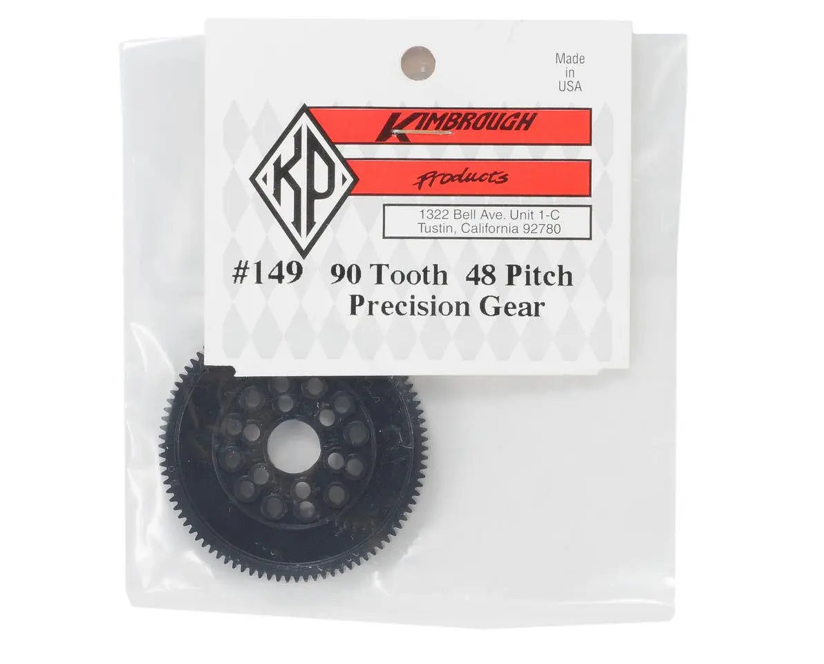 Kimbrough 149 90 Tooth Spur Gear 48 Pitch | Precision RC Driveline Component - view 2