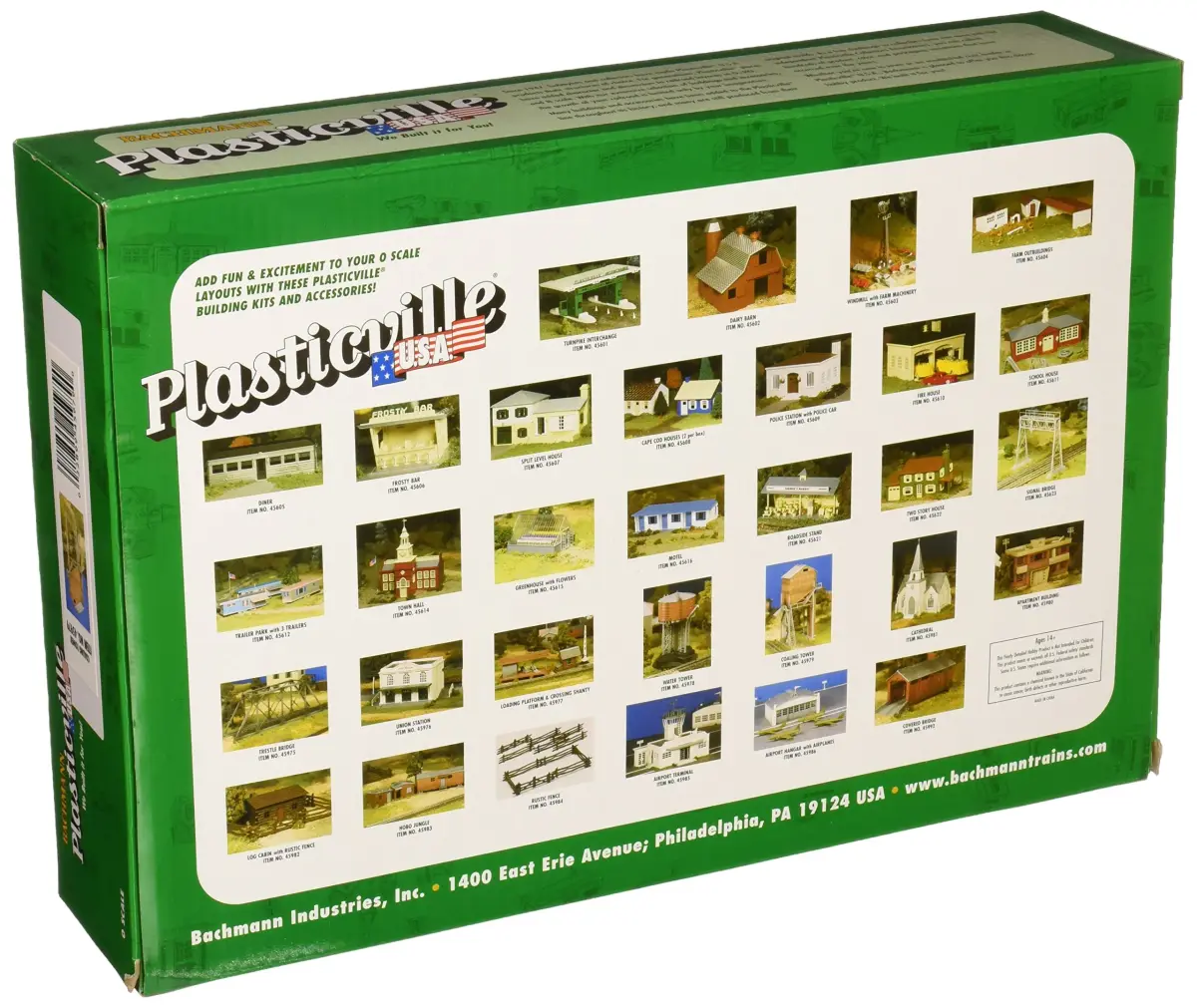 Bachmann Trains Plasticville USA Coaling Station Building Kit | O Scale Model Train Accessory - view 2