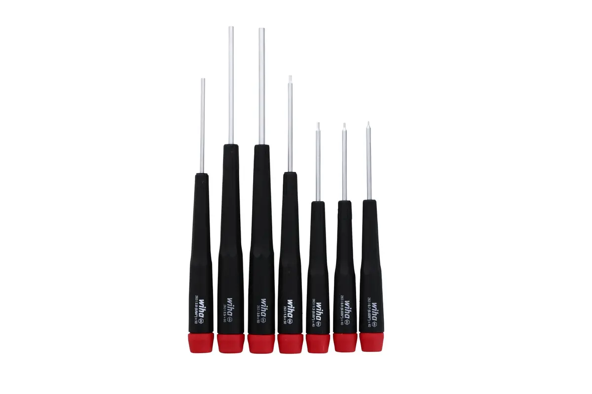Wiha Screwdriver Set, Hex Metric, 7 Piece | Precision Handle for Accurate Fastening - view 5