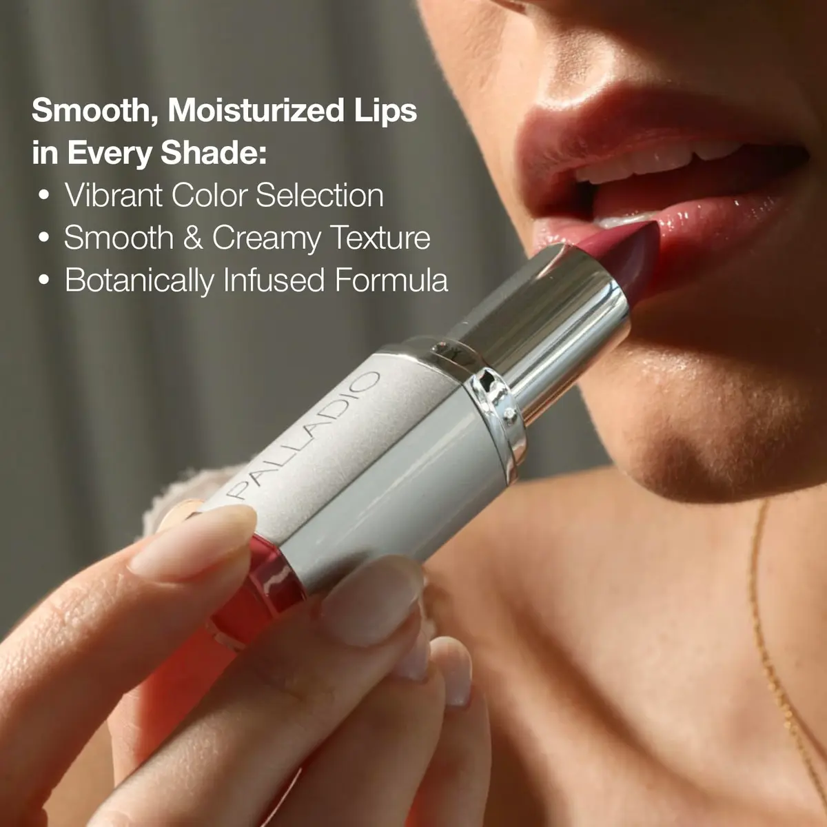 Palladio Herbal Lipstick Cosmopolitan 3.7g (0.13 Oz) | Rich Pigmented Creamy Formula - view 7