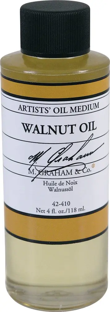 M. Graham Walnut Oil Medium 120ml | Slow Drying, Non-Toxic, Made in USA - main product image