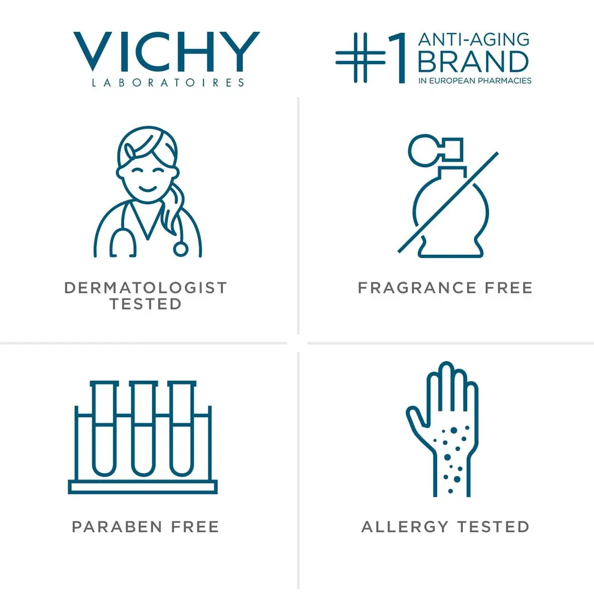 VICHY Mineralizing Thermal Water Hydrating Facial Mist Spray 150ml (5.1 Fl Oz) | Soothes & Fortifies Skin - view 3