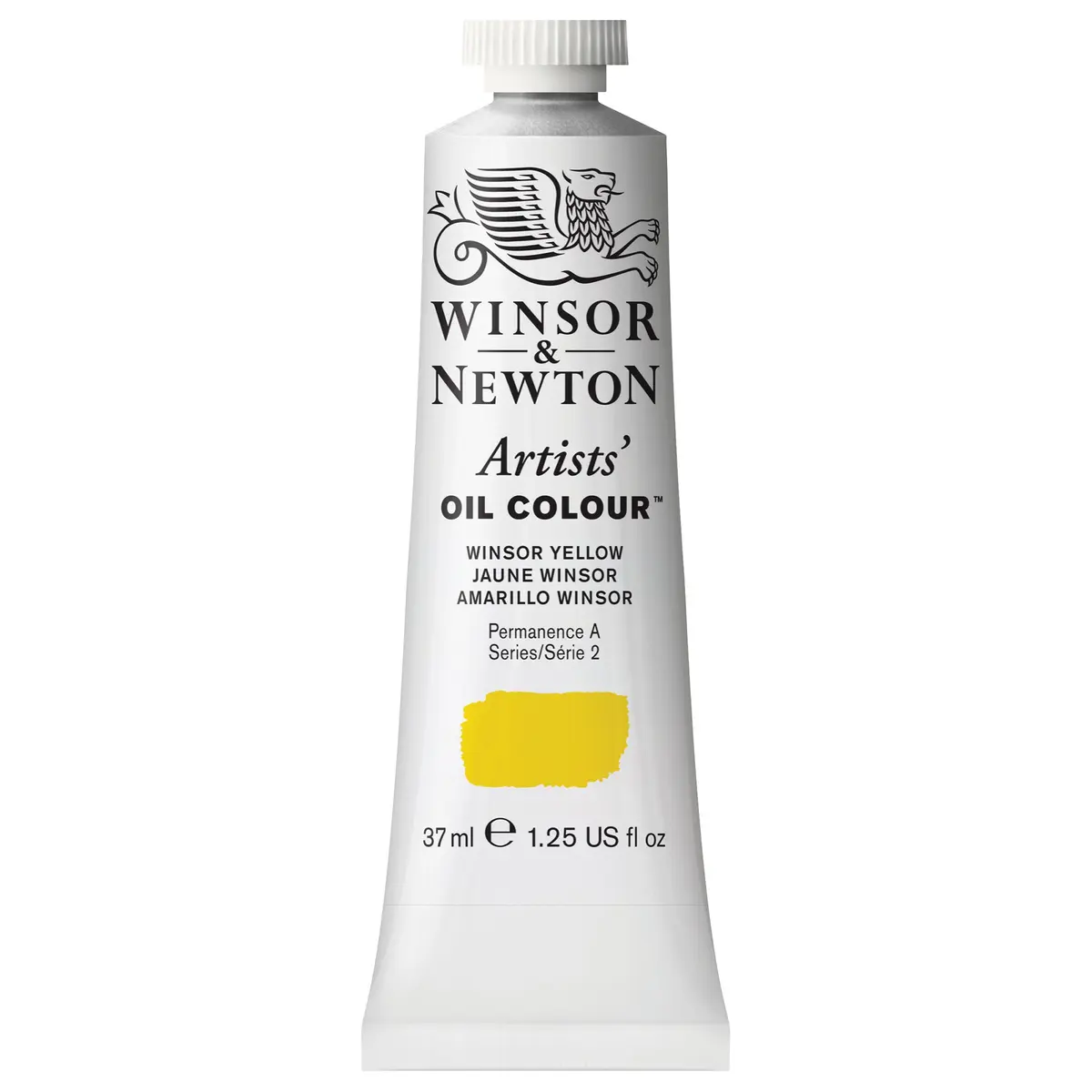 Winsor & Newton Artists' Oil Paint Winsor Yellow 37ml (1.25 Fl Oz) | Professional Grade Oil Paint for Canvas and Paper - main product image