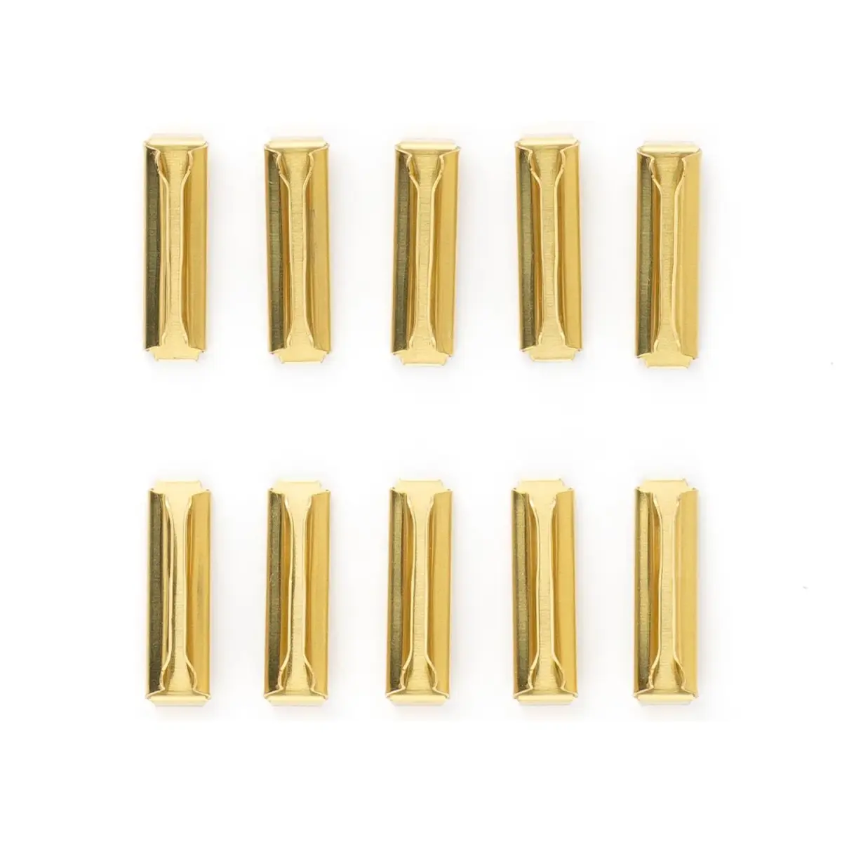 LGB Metal Rail Joiners for G Scale Track | Pack of 10, Brass - main product image