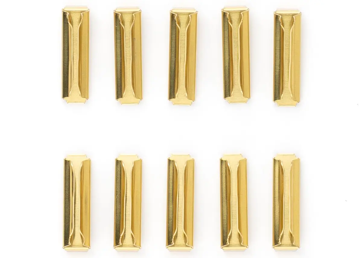 LGB Metal Rail Joiners for G Scale Track | Pack of 10, Brass - main product image