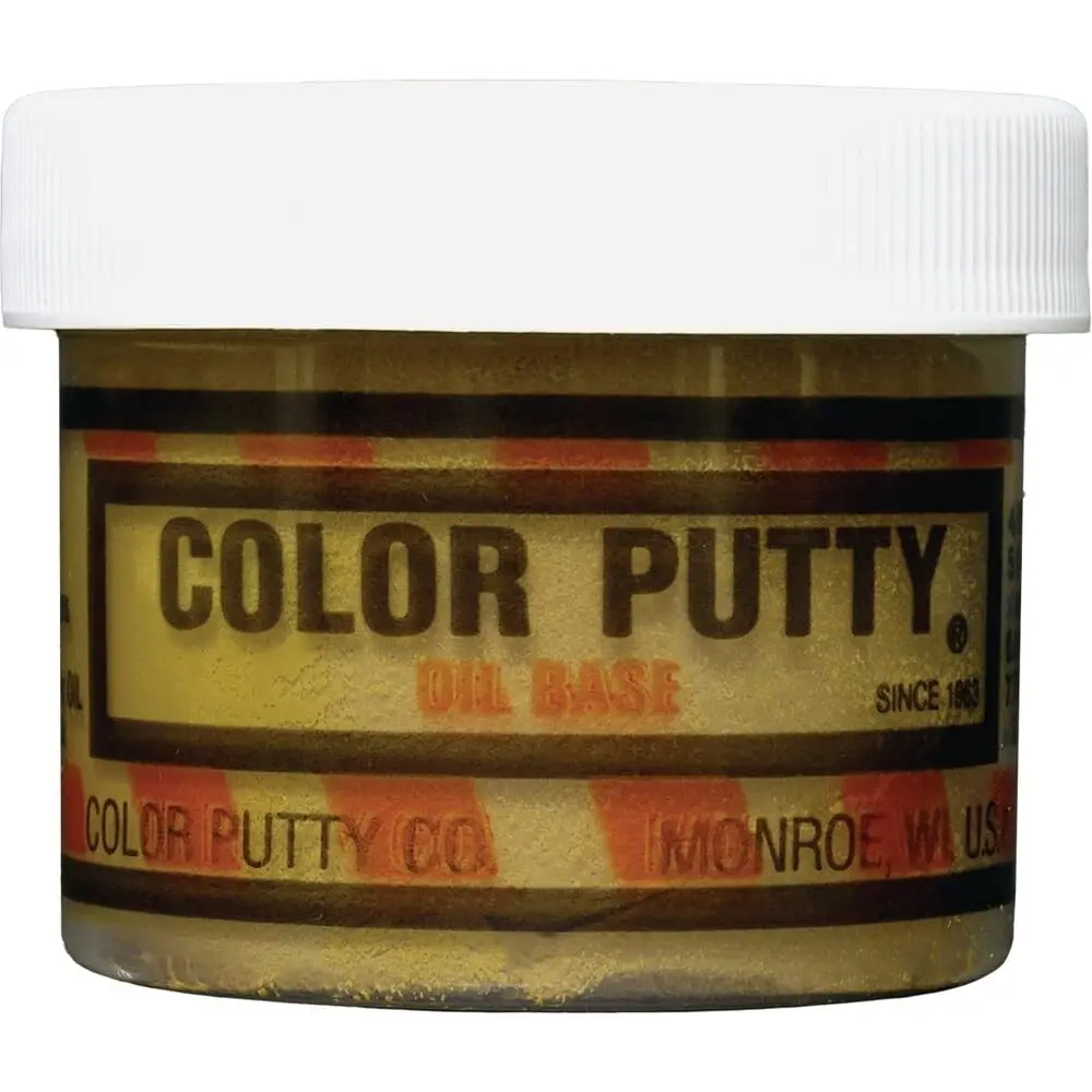 Color Putty Oil-Based Wood Filler 3.68 oz | Suitable for Nail Holes & Imperfections - main product image