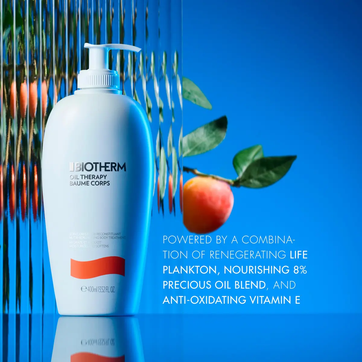 Biotherm Oil Therapy Body Milk for Normal to Dry Skin 13.5 Fl Oz | Nourishing Lotion with Apricot Kernel Extract - view 6
