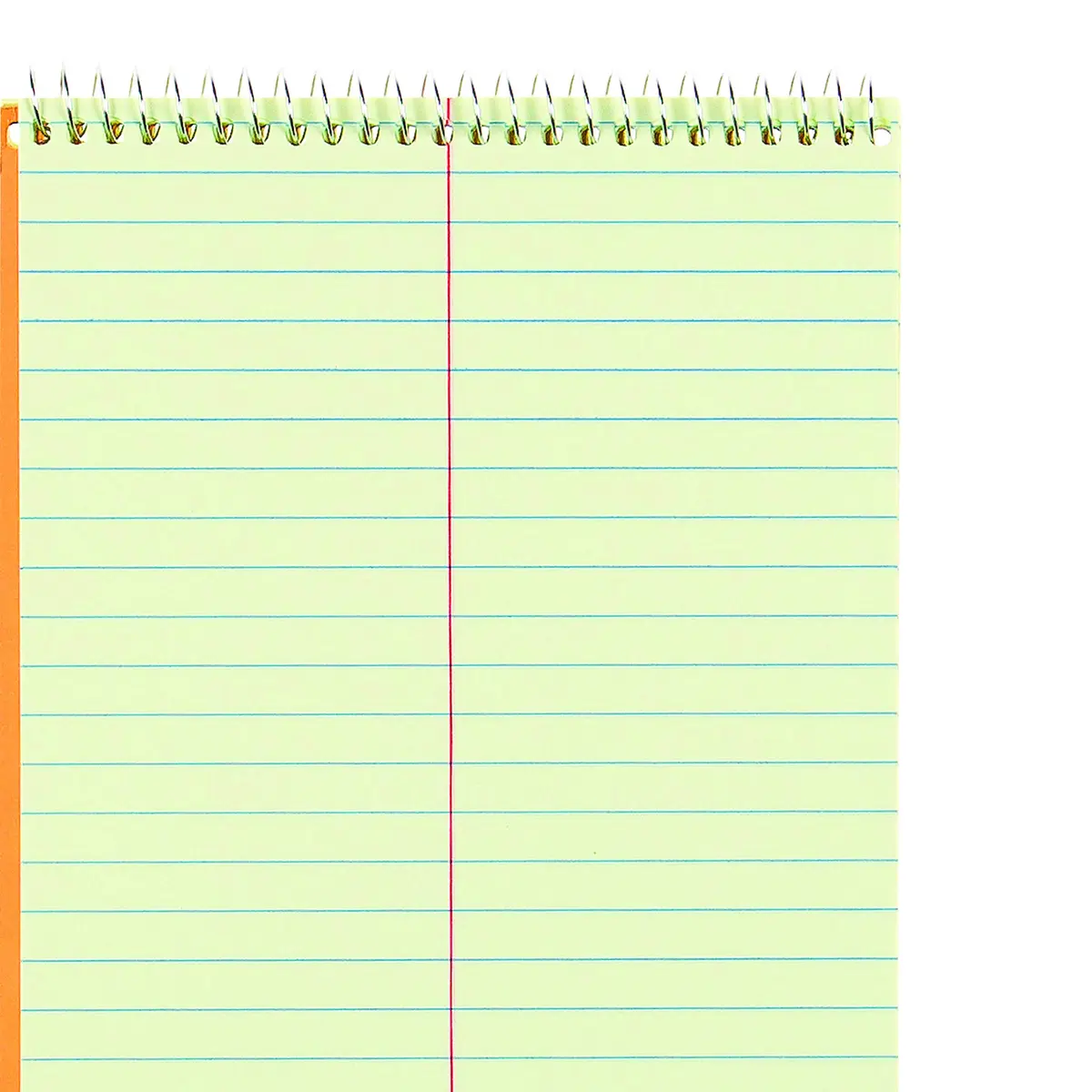 National Steno Notebook, Gregg-Ruled, Green Eye-Ease Paper, Brown Cover, 6" x 9" | Portable & Eye-Friendly - view 3