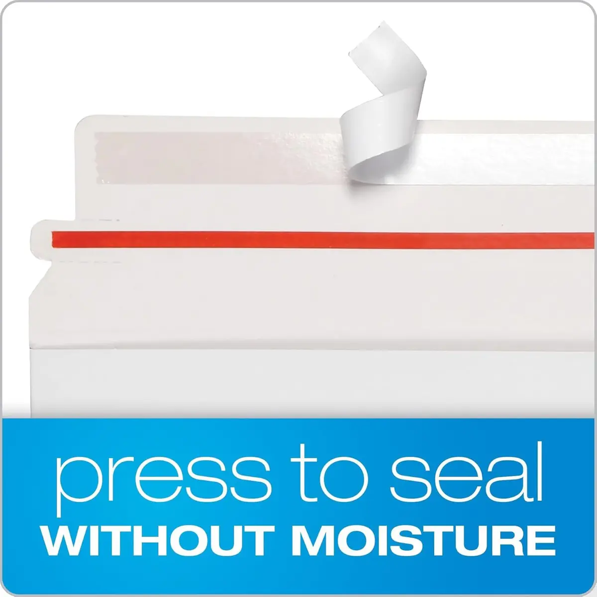 Quality Park Photo Document Mailers 9" x 11.5" | Rigid Stay Flat Envelopes, White Recycled Fiberboard - view 2