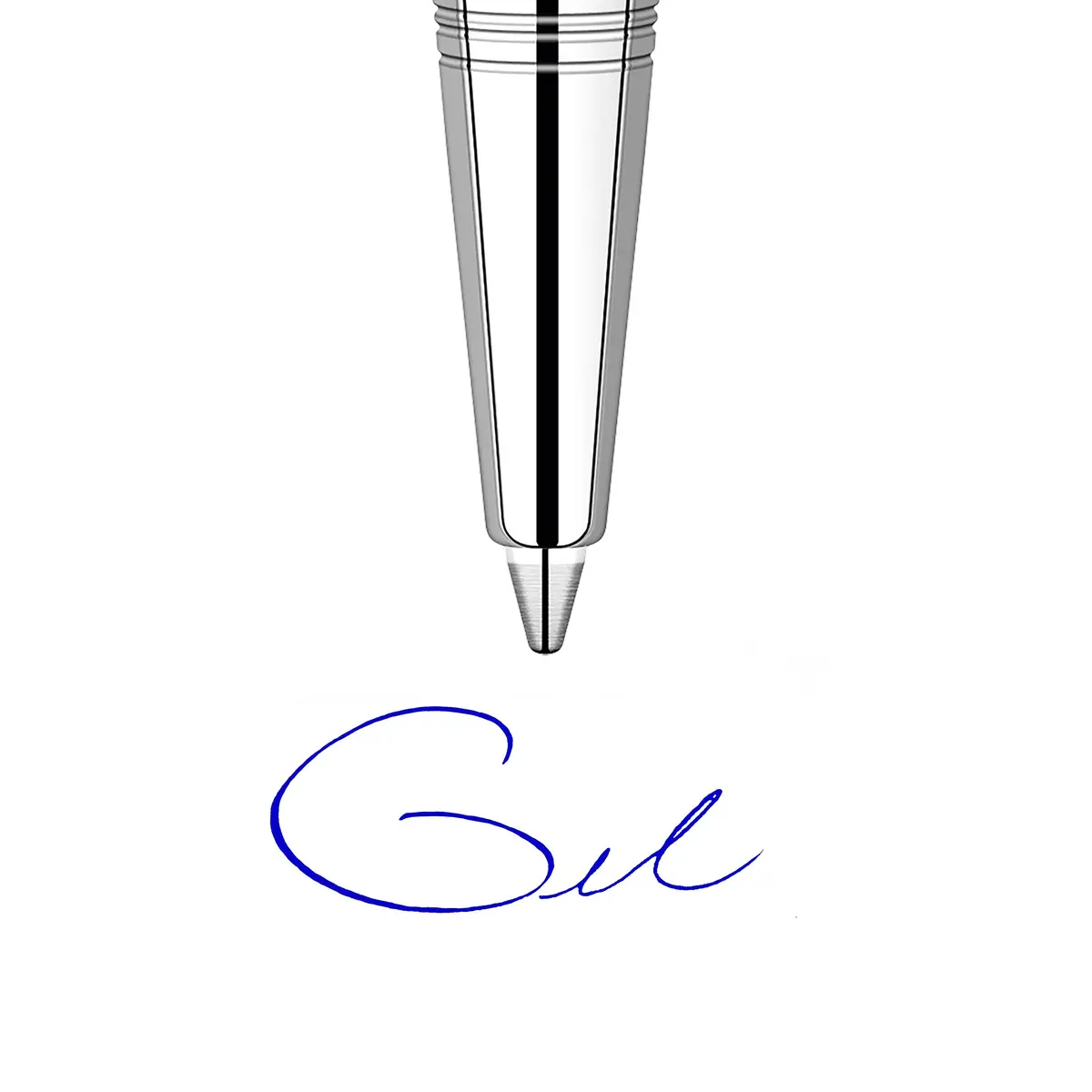 Parker Quink Gel Ink Refills Medium Tip Blue | Vibrant, Reliable Writing for Everyday Use - view 3