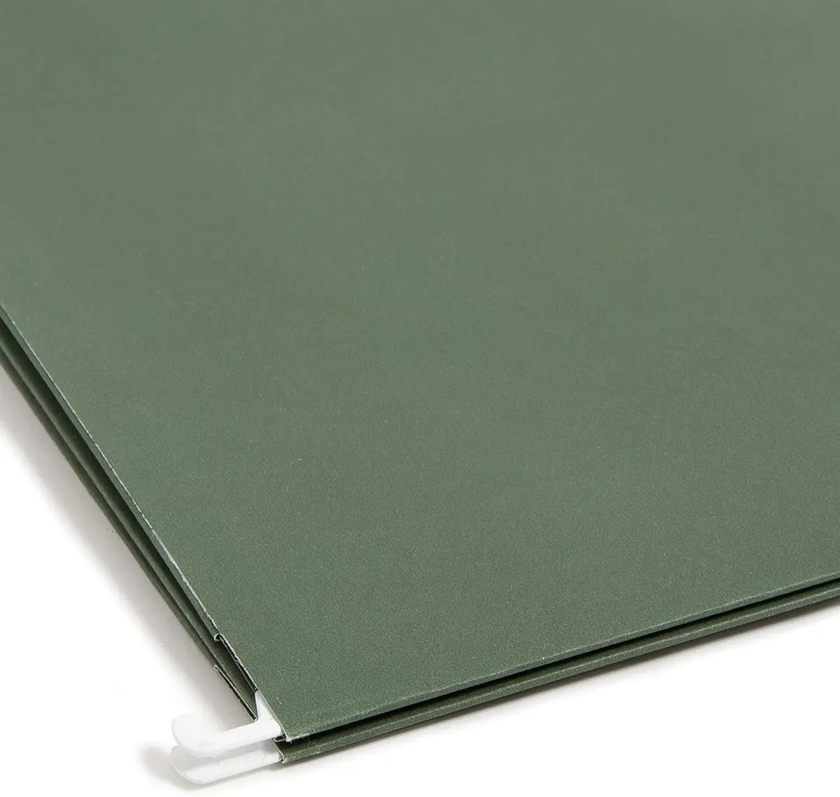 Smead Hanging File Pockets with Full-Height Gusset, 1.75" Expansion, Letter Size, Standard Green, 25 per Box | 11.75" W x 9.25" H - view 5