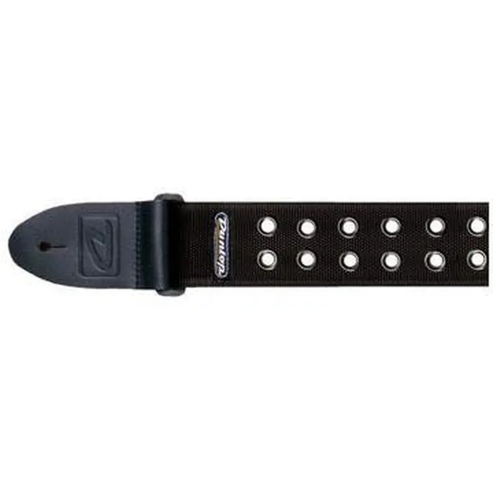Jim Dunlop D3819BK Black Grommet Strap | Adjustable 38"-65" (96.5-165cm) Heavy Duty Guitar Strap - view 3