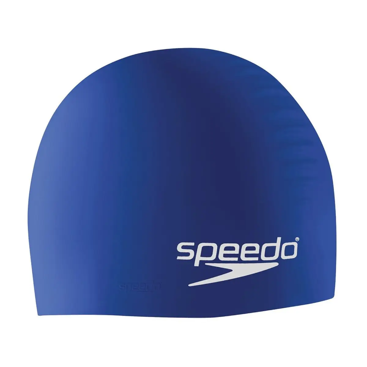 Speedo Silicone Swim Cap Blue | Protects Hair from Chlorine - main product image