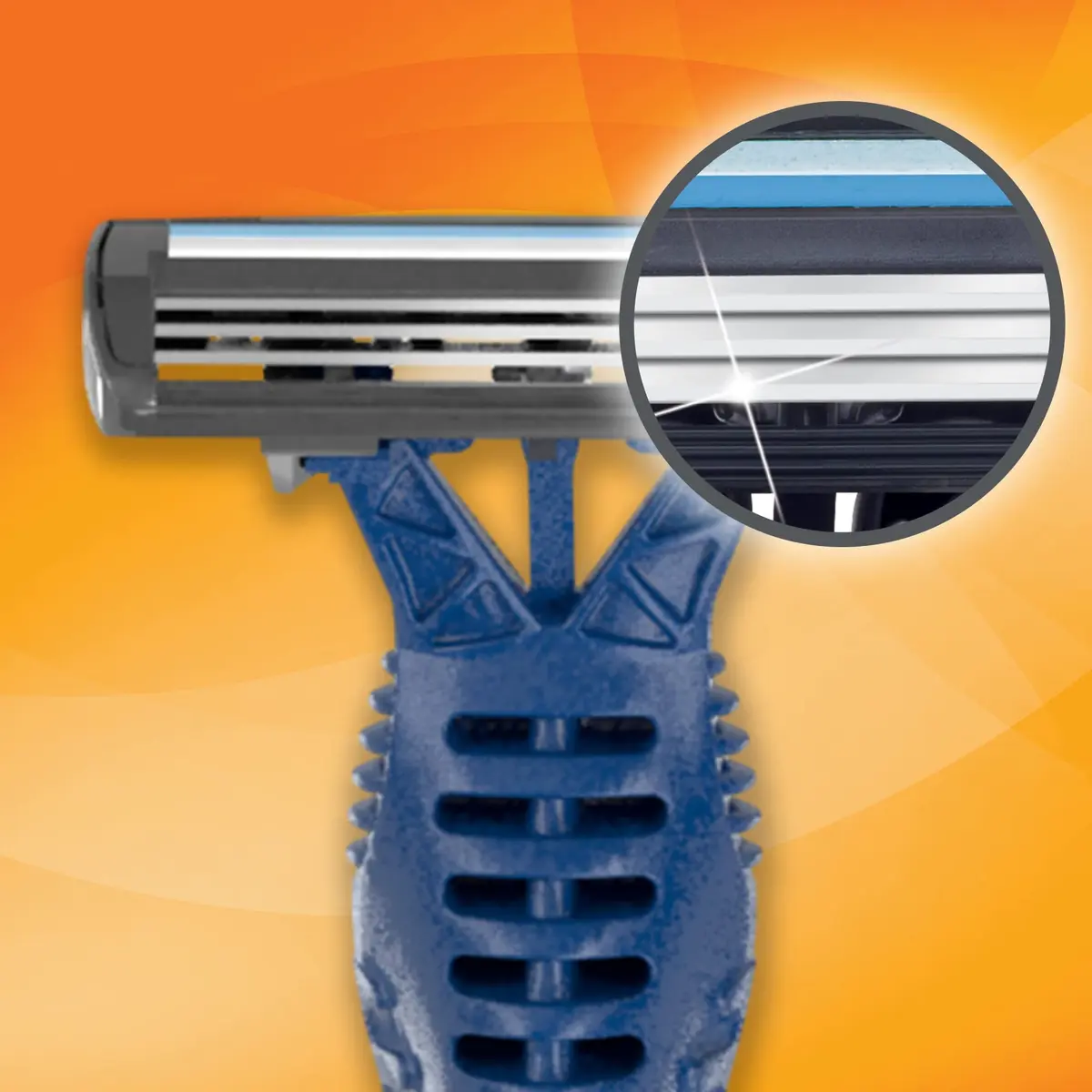 BIC Comfort 3 Advance Disposable Razors for Men | Close & Soothing Shave, 4 Pack - view 4