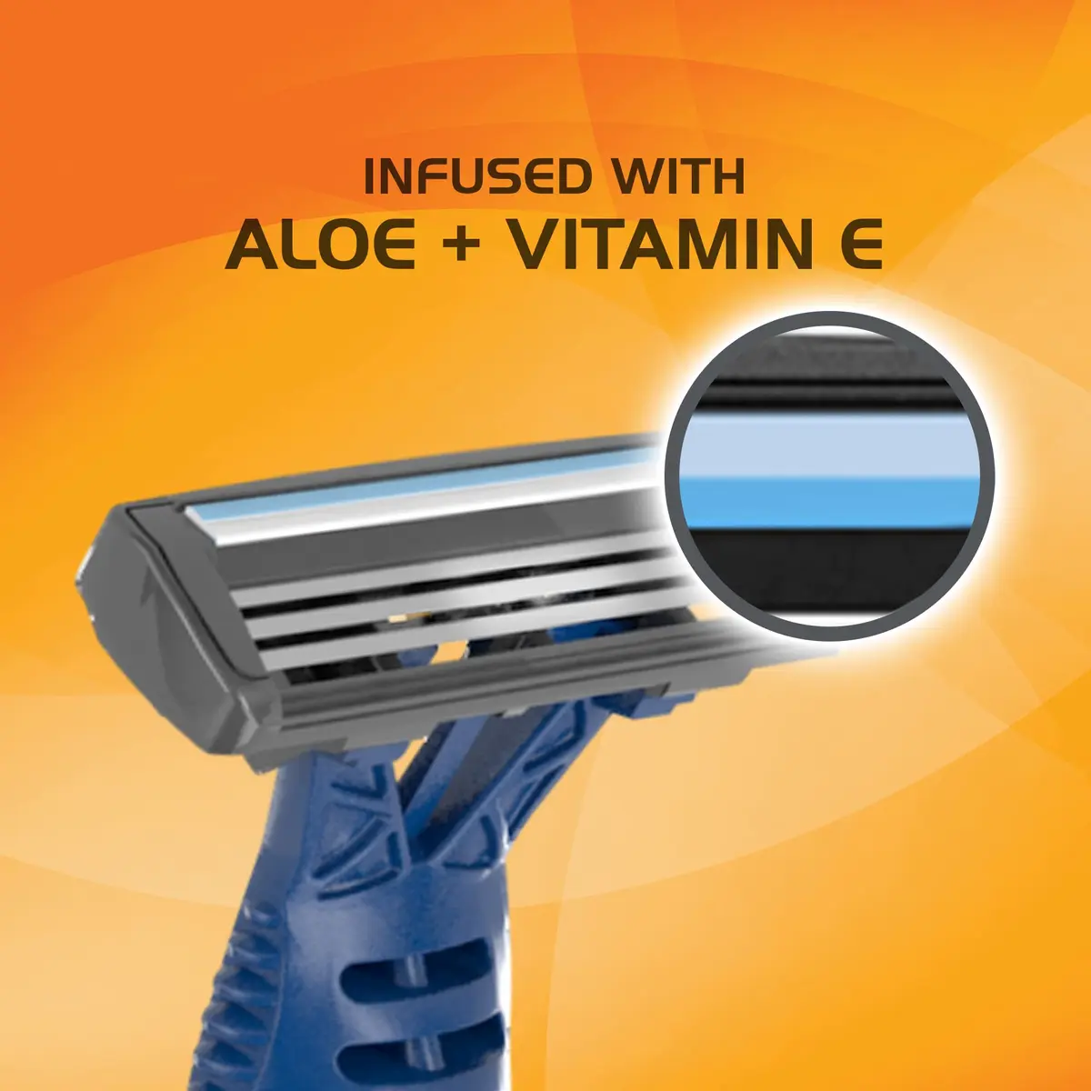 BIC Comfort 3 Advance Disposable Razors for Men | Close & Soothing Shave, 4 Pack - view 5