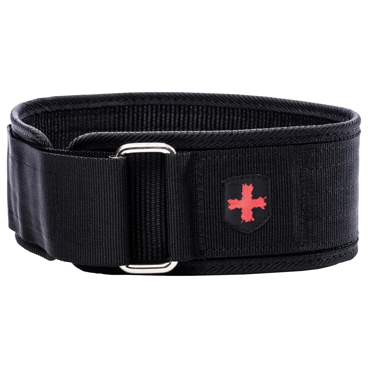 Harbinger 4-Inch Nylon Weightlifting Belt Medium Black | Supports 29-33 Inch Waist - main product image