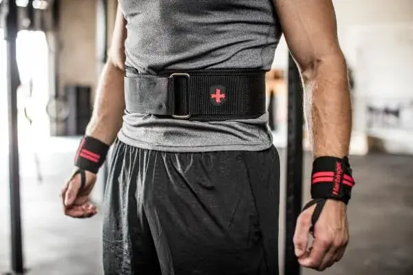 Harbinger 4-Inch Nylon Weightlifting Belt Medium Black | Supports 29-33 Inch Waist - view 2