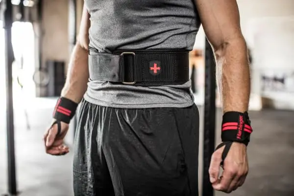 Harbinger 4-Inch Nylon Weightlifting Belt, Large, Black | Supports 33-37 Inch Waist for Heavier Lifts - view 2